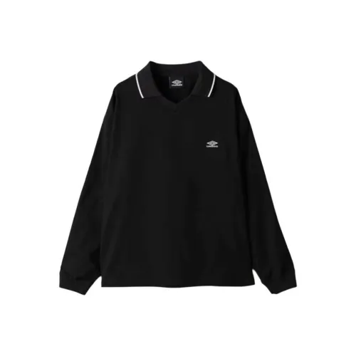 Umbro Черное Унисекс Поло