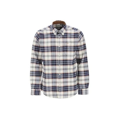 BARBOUR Сливочный Мужская Рубашка