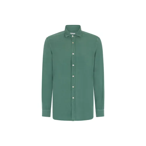 Boglioli SS24 Рубашка Мужская Бирюзовая