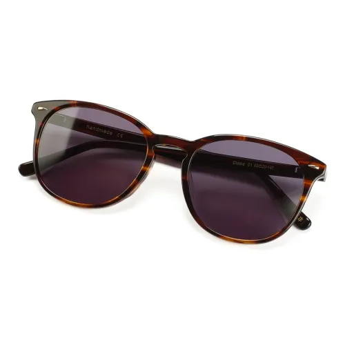 QINGZHIZUO Пластина Квадрат Солнцезащитные очки Унисекс Черепаховый Centennial Зеленый