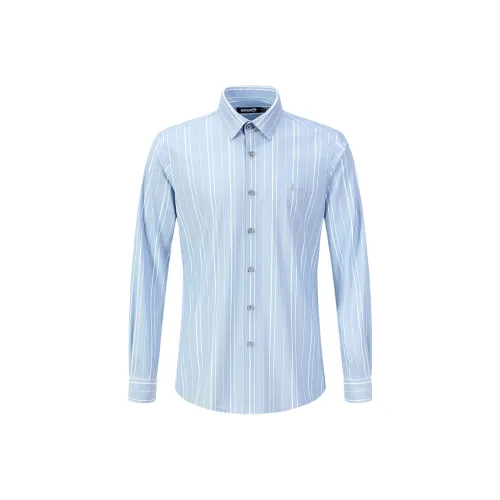 NAVIGARE Рубашка Мужская Табак Серый Белый