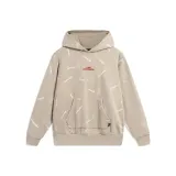 Светлый глазурь, коричневый принт