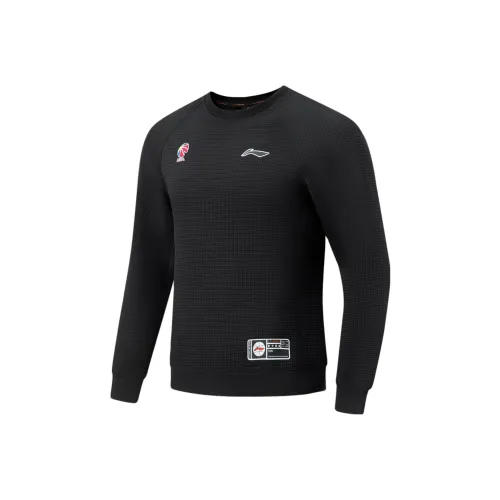 LINING Professional Basketball Series Черные Мужские Толстовки