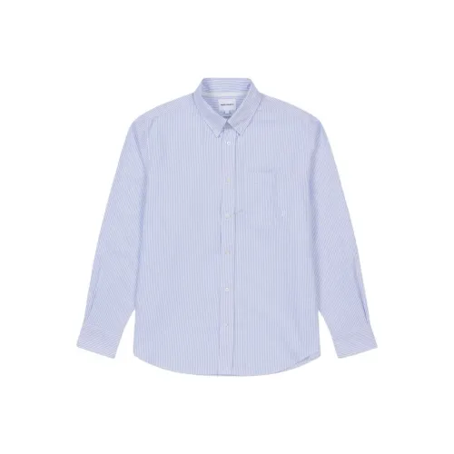 NORSE PROJECTS Рубашка Мужская Синяя