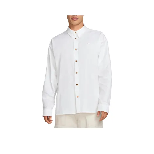 Nike Club Oxford Futura Shirt Men's White White Найк Клуб Оксфорд Futura Рубашка Мужская Белый Белый