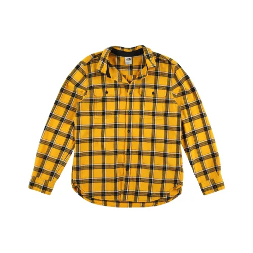 The North Face M Arroyo Фланель Рубашка Rto Рубашка Мужская Желтая