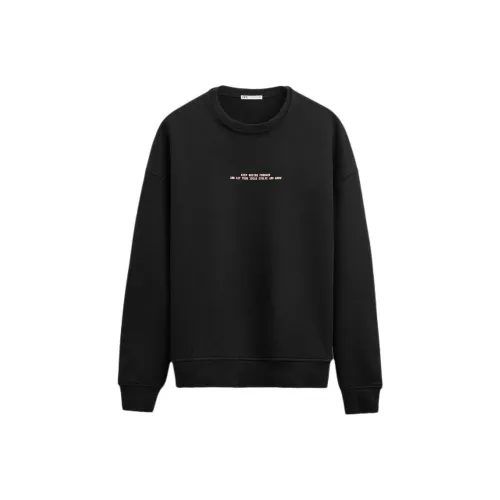 ZARA Черные Мужские Свитшоты