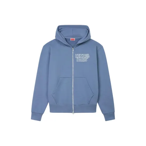 KENZO SS24 Свитшот Мужской Синий