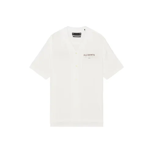 ALLSAINTS Белые Мужские Рубашки