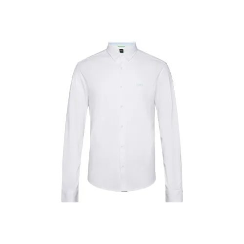 Hugo Boss Белые Мужские Рубашки