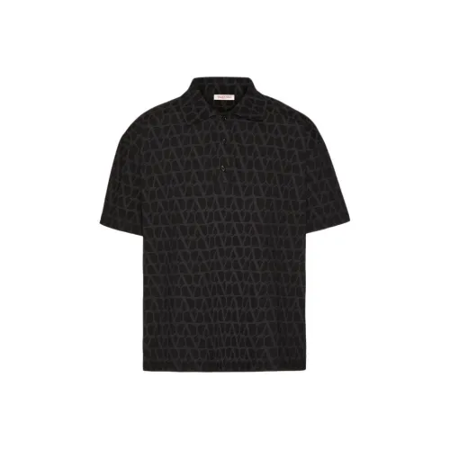 Valentino Мужская черная поло