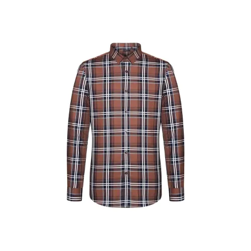 Satchi Кофе Мужские Рубашки