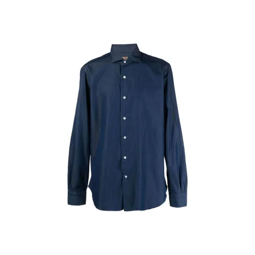 BARBA Blue Men's Shirts  
BARBA Синие Мужские Рубашки