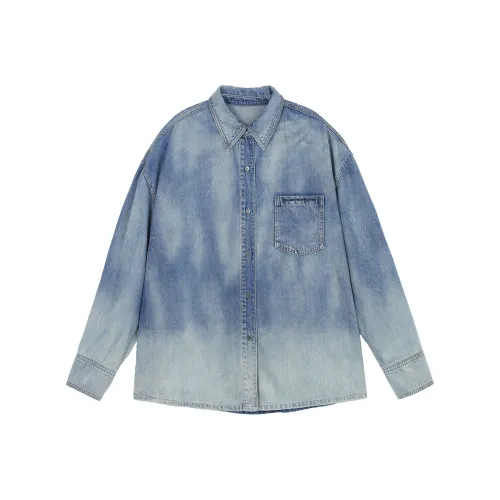 BJHG Рубашка Унисекс AUTUMN Wave Blue