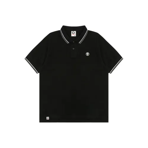 AAPE Черная мужская поло
