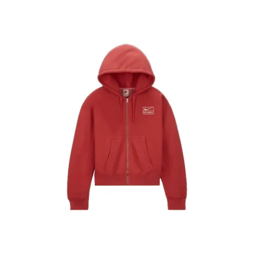 Nike x Stussy Nike X Stussy Co Branded FW23 Толстовка Версия для США Unisex Orange