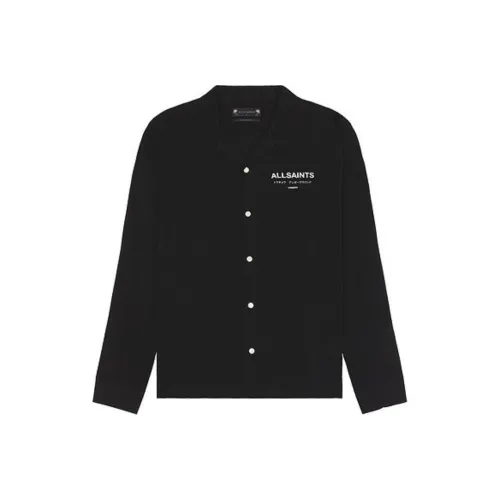 ALLSAINTS Мужские Черные Рубашки