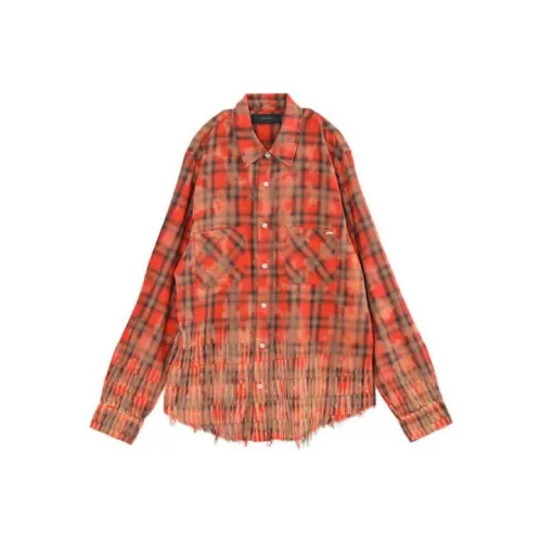 AMIRI Red Мужские Рубашки