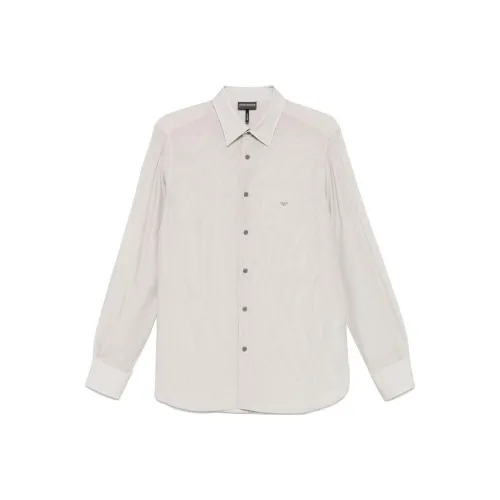 EMPORIO ARMANI SS25 Рубашка Мужская Бежевая