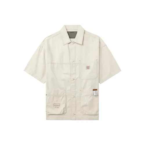 MUSIUM DIV Рубашки унисекс экрю