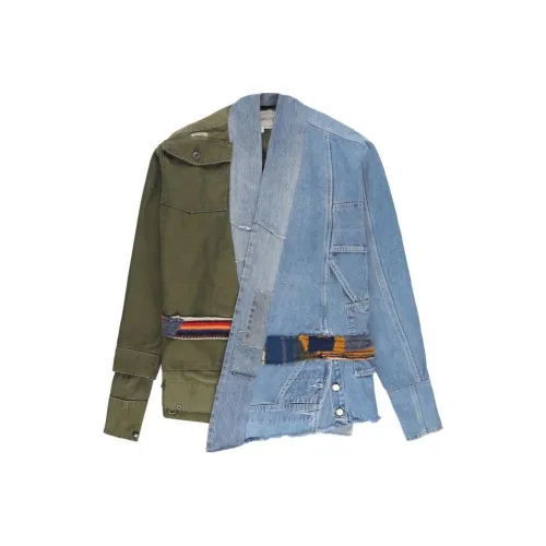 GREG LAUREN Blue Men's Shirts GREG LAUREN Синий Мужские Рубашки
