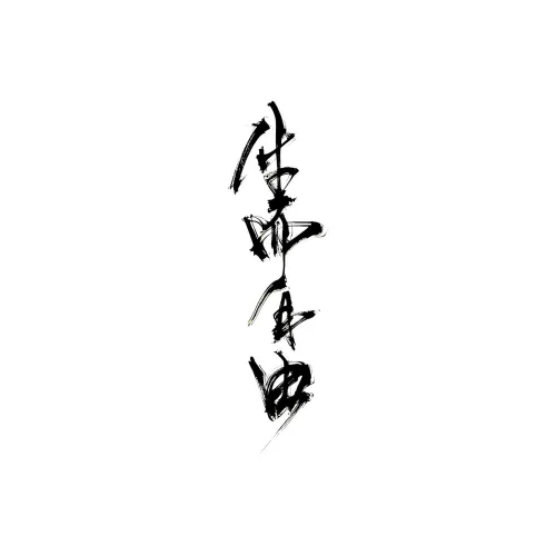 QINGSHANQIHAI Китайский Calligraphy Рожденный Бесплатно Временные Татуировки Водонепроницаемые и Устойчивые к поту Длинные Срок действия