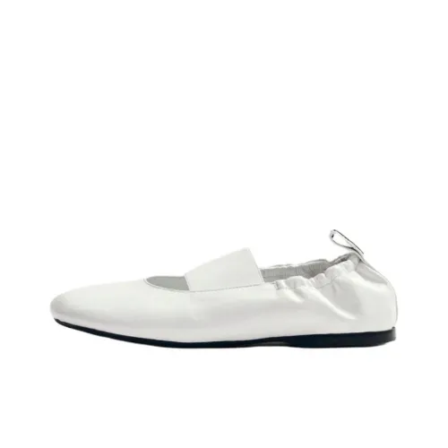 ALOHAS Sutton Oni Туфли Мэри Джейн с плоской подошвой Женские Белые