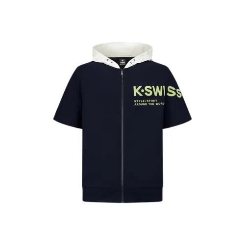 KSWISS Свитшот Унисекс Темный Индиго