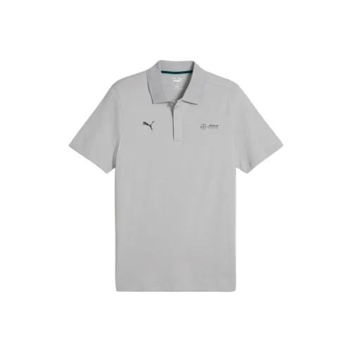 PUMA Mercedes AMG Petronas Поло Мужское Серое