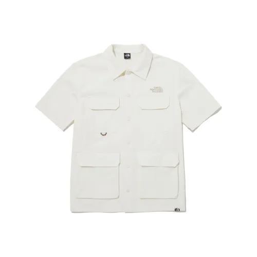 THE NORTH FACE Рубашка Мужская Айвори Белый