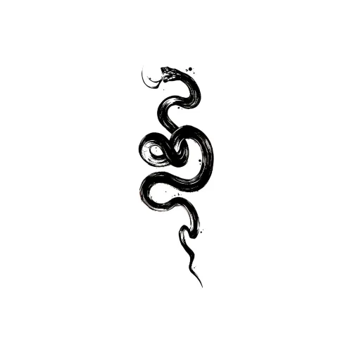 ZAIBIAN Чернила Знак Змеи Травяной Тату Стикер