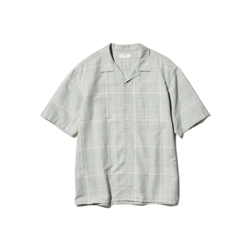 UNIQLO Рубашка Unisex Light Зеленая