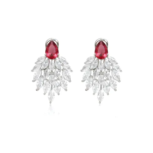 Серьги Exhibition Циркон Медные Женские