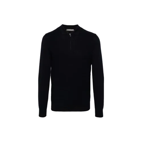 CORNELIANI FW23 Поло Мужское Морской Синий