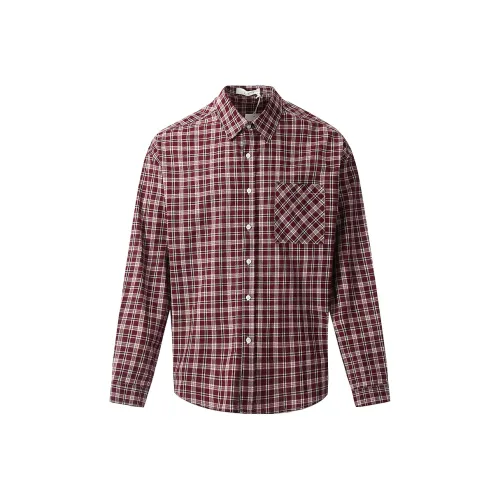 GBXM Красная клетка Унисекс Рубашки