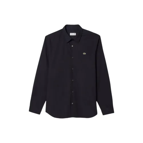 LACOSTE Рубашка Мужская Морской Синий