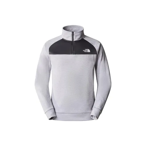 THE NORTH FACE REAXION 1 4 Толстовка Мужской Серый