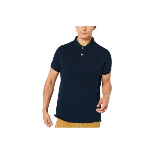 SUPERDRY Мужская поло рубашка синего цвета