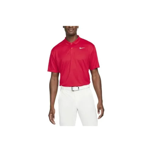 nike Dri Fit Victory Polo Мужской Университетский Красный