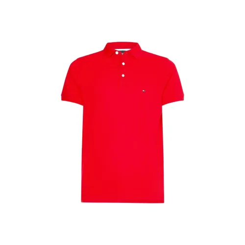 Tommy Hilfiger Polo Мужское Красное