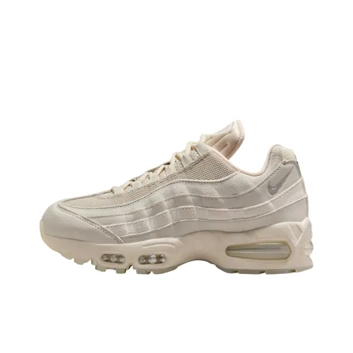 Nike Air Max 95 Low Топ Беговые кроссовки Женские Бежевый