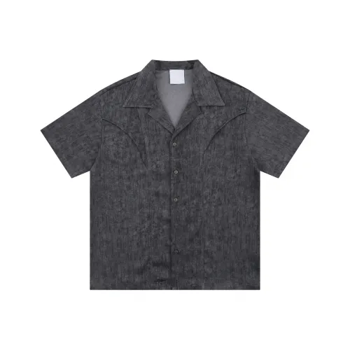 CUWU Серый Унисекс Рубашки