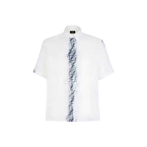 Fendi Белые Мужские Рубашки