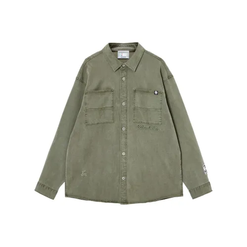 JACK JONES· X NBA Рубашка Мужская Травяной Зеленый