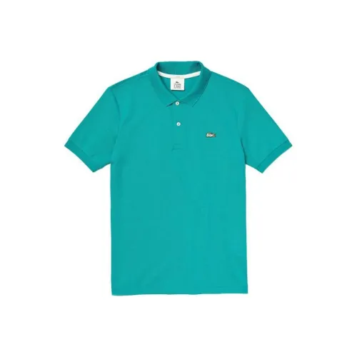 LACOSTE Live Slim Fit Эластичный хлопок Пике Поло Поло Унисекс Зеленый