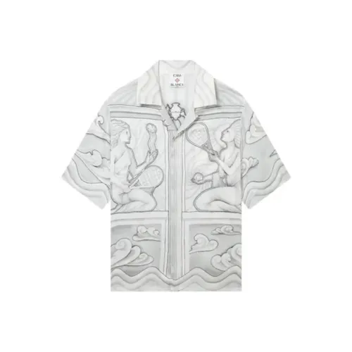 CASABLANCA Серый Мужские Рубашки