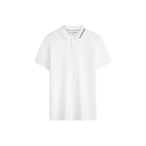 CALVIN KLEIN Поло Мужское Белое