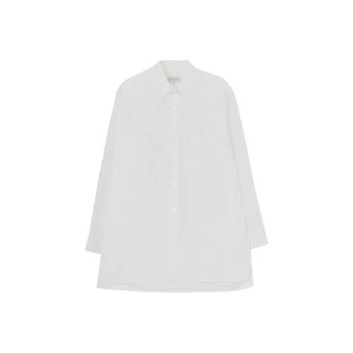 Yohji Yamamoto Pour Homme Белый Мужской Рубашки