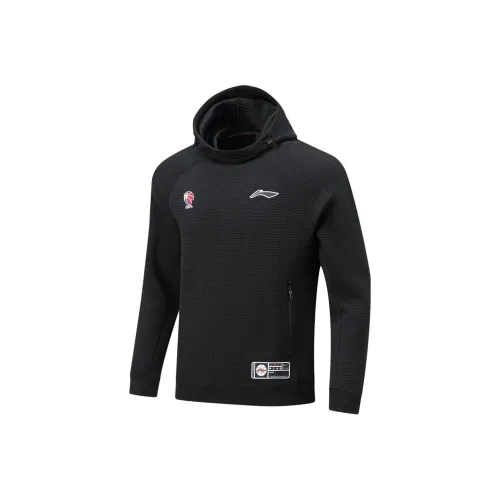 LINING Professional Basketball Series Черные Мужские Толстовки