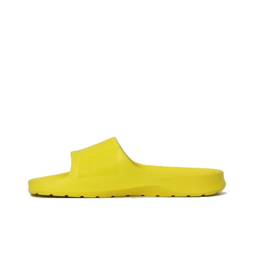 LACOSTE Croco Слипоны Желтые Женские